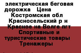 электрическая беговая дорожка › Цена ­ 20 000 - Костромская обл., Красносельский р-н, Красное-на-Волге пгт Спортивные и туристические товары » Тренажеры   